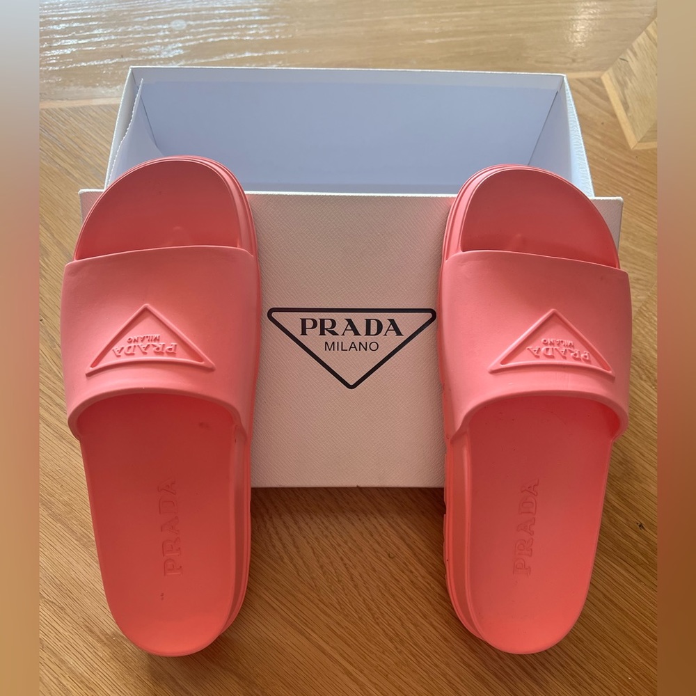 Prada Rubber Slides